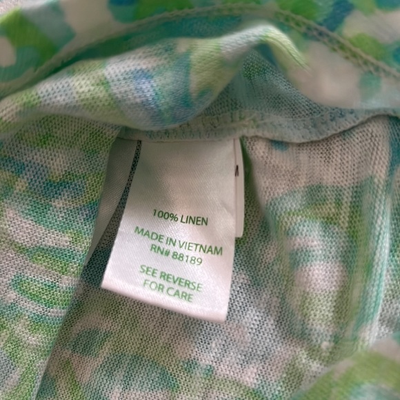 Lilly Pulitzer Linen Top - Picture 6 of 10